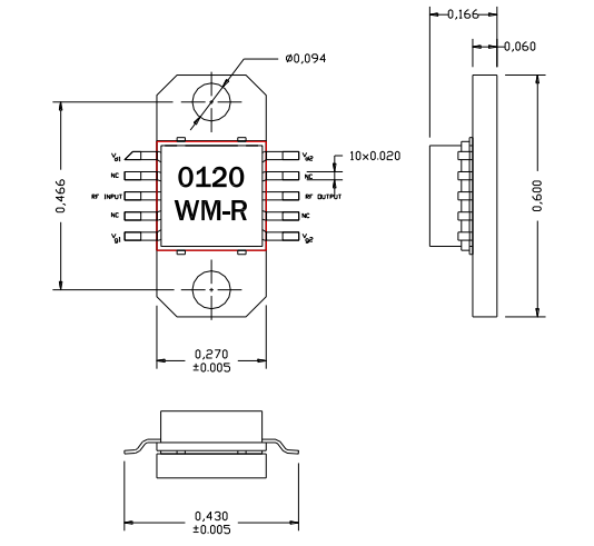 AM012020WM-EM-R與ADI品牌的HMC系列功率放大器有什么區別？