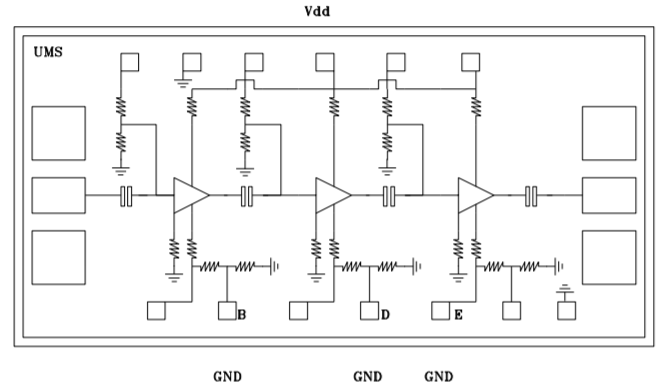 ?CHA2090-99F Ku,K波段低噪聲放大器